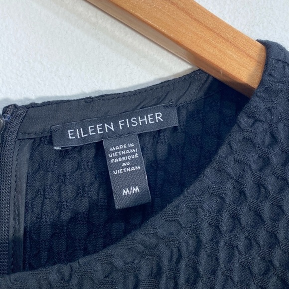 Eileen Fisher Tencel Cotton Dress Medium - Picture 4 of 9